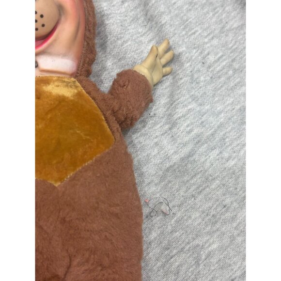 Knickerbocker Huckleberry Hound Yogi Bear Plush Plastic Rubber Face Toy 1950 - Picture 3 of 11